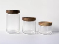 Dimple Glass Jars Collection